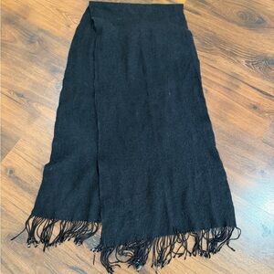 Joolay 60% cashmere, 40% silk black scarf